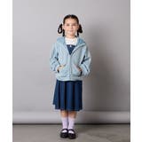 [120-160]レースアップダンボールパーカー | a.v.v【KIDS】 | 詳細画像8 