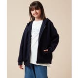 [100-130]コクーンシルエットジップアップフーディー | a.v.v【KIDS】 | 詳細画像11 