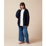 [100-130]コクーンシルエットジップアップフーディー | a.v.v【KIDS】 | 詳細画像13 