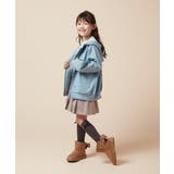 [100-130]コクーンシルエットジップアップフーディー | a.v.v【KIDS】 | 詳細画像4 