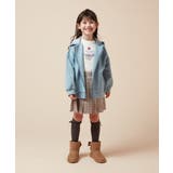 [100-130]コクーンシルエットジップアップフーディー | a.v.v【KIDS】 | 詳細画像8 