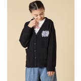 [130-160]ワンポイント刺繍カーディガン | a.v.v【KIDS】 | 詳細画像14 