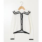 [140-150]セーラーカラーニットカーデ | a.v.v【KIDS】 | 詳細画像2 