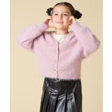 [120-160]フェザー調カーディガン | a.v.v【KIDS】 | 詳細画像4 