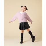 [120-160]フェザー調カーディガン | a.v.v【KIDS】 | 詳細画像6 