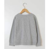 [120-130]エンブレム刺繍入り裏毛カーディガン | a.v.v【KIDS】 | 詳細画像10 