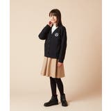 [120-130]エンブレム刺繍入り裏毛カーディガン | a.v.v【KIDS】 | 詳細画像6 