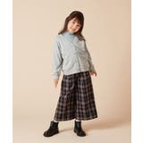 [140-150]エンブレム刺繍入り裏毛カーディガン | a.v.v【KIDS】 | 詳細画像8 