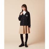 [160]エンブレム刺繍入り裏毛カーディガン | a.v.v【KIDS】 | 詳細画像11 