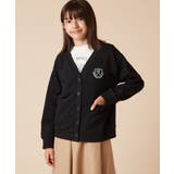 [160]エンブレム刺繍入り裏毛カーディガン | a.v.v【KIDS】 | 詳細画像8 