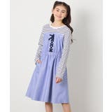 [120-160]レースアップドッキングワンピ | a.v.v【KIDS】 | 詳細画像15 