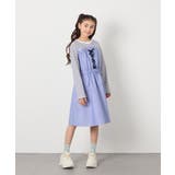 [120-160]レースアップドッキングワンピ | a.v.v【KIDS】 | 詳細画像18 