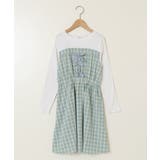 [120-160]レースアップドッキングワンピ | a.v.v【KIDS】 | 詳細画像25 