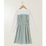 [120-160]レースアップドッキングワンピ | a.v.v【KIDS】 | 詳細画像26 