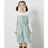 [120-160]レースアップドッキングワンピ | a.v.v【KIDS】 | 詳細画像3 