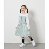 [120-160]レースアップドッキングワンピ | a.v.v【KIDS】 | 詳細画像7 