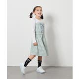 [120-160]レースアップドッキングワンピ | a.v.v【KIDS】 | 詳細画像9 