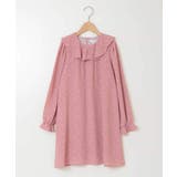 [110-130]【発表会/結婚式】フリルカラードットプリントワンピース | a.v.v【KIDS】 | 詳細画像10 