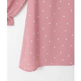 [110-130]【発表会/結婚式】フリルカラードットプリントワンピース | a.v.v【KIDS】 | 詳細画像21 