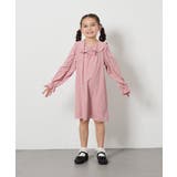 [110-130]【発表会/結婚式】フリルカラードットプリントワンピース | a.v.v【KIDS】 | 詳細画像3 