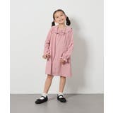 [110-130]【発表会/結婚式】フリルカラードットプリントワンピース | a.v.v【KIDS】 | 詳細画像4 