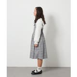 [140-150]【結婚式/発表会】ベルテッドプリーツジャンスカ | a.v.v【KIDS】 | 詳細画像8 