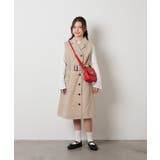 [120-130]トレンチジャンパースカート | a.v.v【KIDS】 | 詳細画像16 