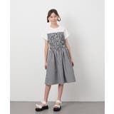 [100-130]ドッキングデザインワンピース | a.v.v【KIDS】 | 詳細画像13 