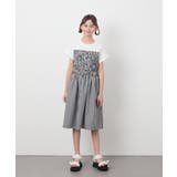 [100-130]ドッキングデザインワンピース | a.v.v【KIDS】 | 詳細画像14 