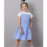 [140-150]ドッキングデザインワンピース | a.v.v【KIDS】 | 詳細画像3 