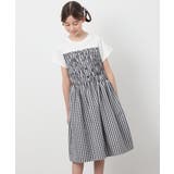 [140-150]ドッキングデザインワンピース | a.v.v【KIDS】 | 詳細画像9 