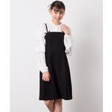 [130-160]フロントリボンプリーツジャンスカ | a.v.v【KIDS】 | 詳細画像1 