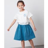 [100-130]サイドリボンロゴ刺繍ドッキングワンピース | a.v.v【KIDS】 | 詳細画像11 