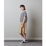 [100-130]サイドリボンロゴ刺繍ドッキングワンピース | a.v.v【KIDS】 | 詳細画像3 