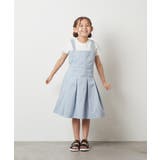 [110-130]Ｔシャツドッキングワンピース | a.v.v【KIDS】 | 詳細画像5 