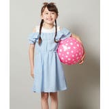 [100-130]レイヤード風オフショルワンピース | a.v.v【KIDS】 | 詳細画像1 