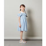 [100-130]レイヤード風オフショルワンピース | a.v.v【KIDS】 | 詳細画像17 