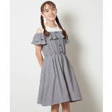 [100-130]レイヤード風オフショルワンピース | a.v.v【KIDS】 | 詳細画像2 