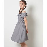 [100-130]レイヤード風オフショルワンピース | a.v.v【KIDS】 | 詳細画像4 