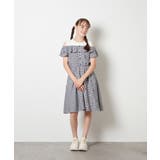 [100-130]レイヤード風オフショルワンピース | a.v.v【KIDS】 | 詳細画像7 