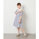 [100-130]アシメオフショルレイヤード風ワンピース | a.v.v【KIDS】 | 詳細画像13 