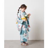 [120-140]簡単に着られる浴衣・兵児帯2点セット | a.v.v【KIDS】 | 詳細画像5 