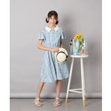[120-160]衿付きオフショルワンピース | a.v.v【KIDS】 | 詳細画像14 