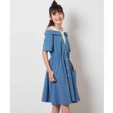 [100-130]レイヤード風オフショルワンピース | a.v.v【KIDS】 | 詳細画像1 