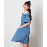 [100-130]レイヤード風オフショルワンピース | a.v.v【KIDS】 | 詳細画像13 