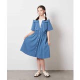 [140-150]レイヤード風オフショルワンピース | a.v.v【KIDS】 | 詳細画像17 
