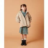[110-130]セーラーカラー花柄プリントワンピース | a.v.v【KIDS】 | 詳細画像9 