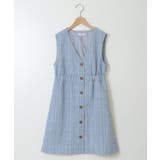 [110-130]フロントボタンジャンパースカート | a.v.v【KIDS】 | 詳細画像2 