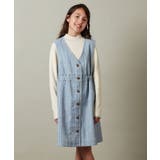 [110-130]フロントボタンジャンパースカート | a.v.v【KIDS】 | 詳細画像5 