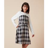 [100-160]フロントボタンドッキングワンピース | a.v.v【KIDS】 | 詳細画像10 